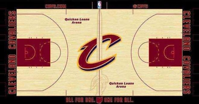 天博NBA球场地板哪家酷？篮网有格调 骑士霸气十足 湖人豪门气质(图3)